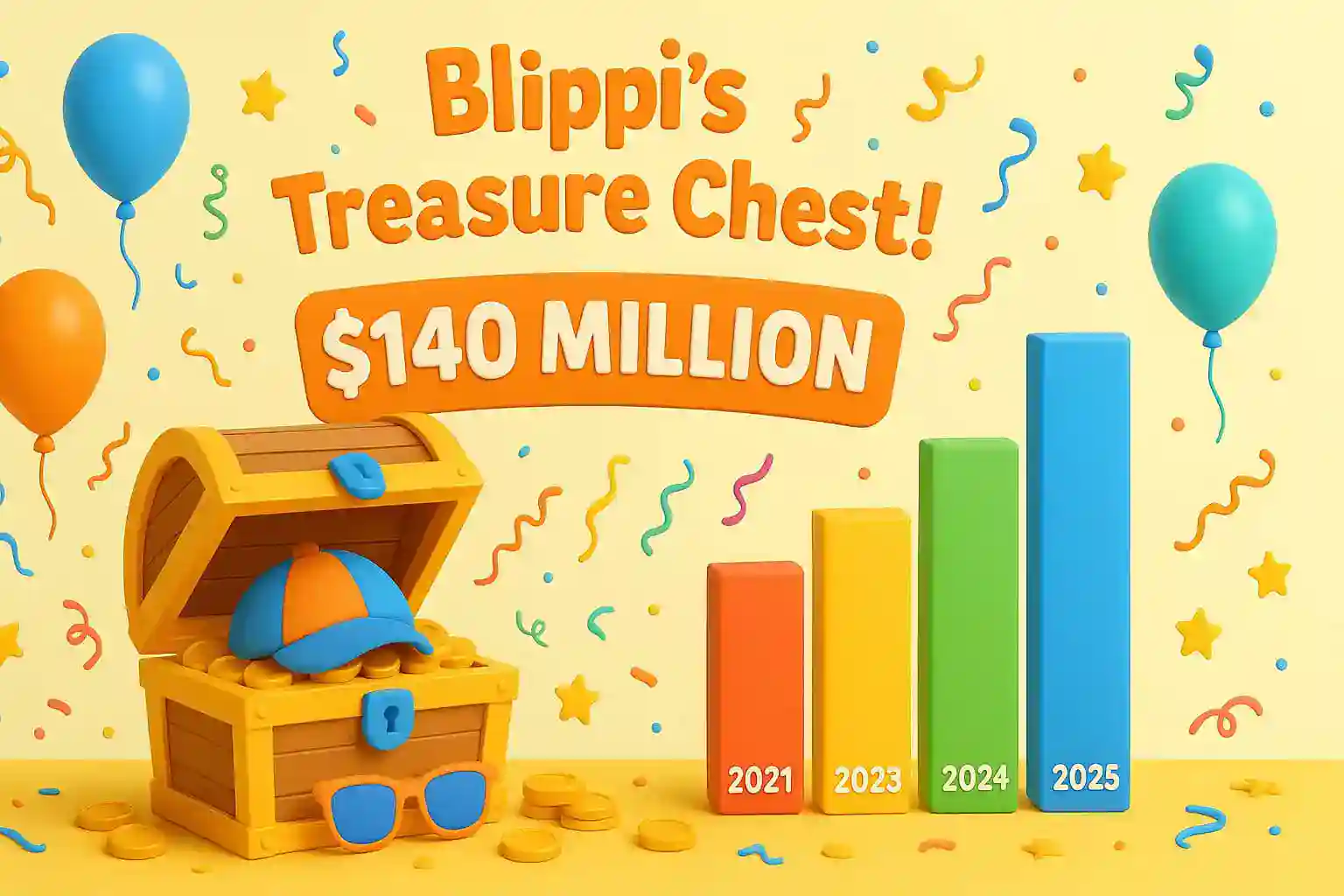Blippi Net Worth Growth